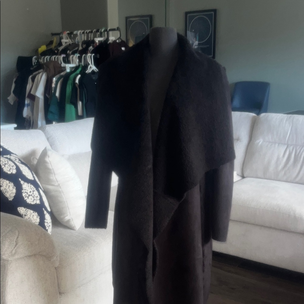 Chelsea & Theodore Black Coat